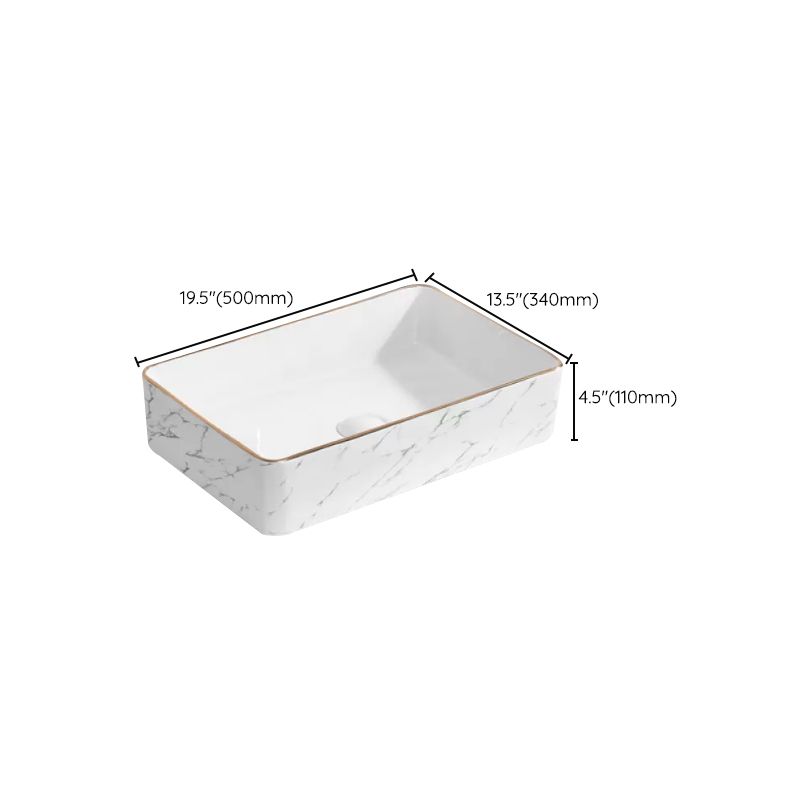 Contemporary Bathroom Sink with Pop-Up Drain Porcelain Oval-Shape Vessel Bathroom Sink Clearhalo 'Bathroom Remodel & Bathroom Fixtures' 'Bathroom Sinks & Faucet Components' 'Bathroom Sinks' 'bathroom_sink' 'Home Improvement' 'home_improvement' 'home_improvement_bathroom_sink' 1200x1200_0b826a19-ba4f-4486-b852-b07a4365389e