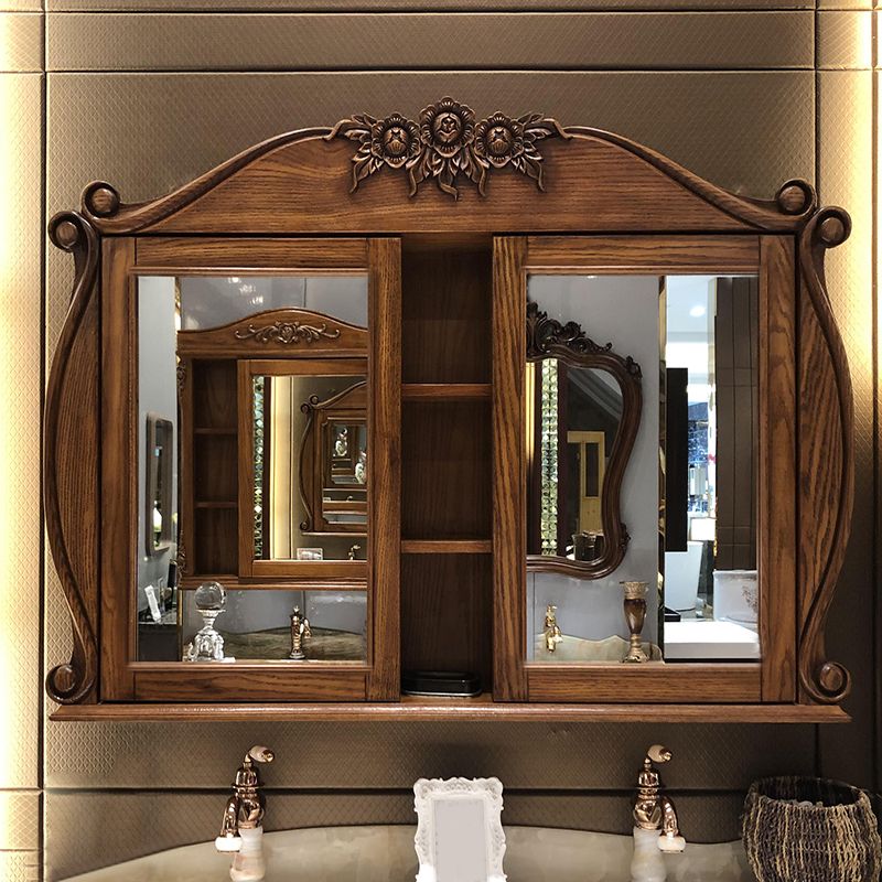 Traditional Bathroom Vanity Solid Wood Mirror Included Bathroom Vanity Cabinet Clearhalo 'Bathroom Remodel & Bathroom Fixtures' 'Bathroom Vanities' 'bathroom_vanities' 'Home Improvement' 'home_improvement' 'home_improvement_bathroom_vanities' 1200x1200_0bb44cd1-48bd-458a-bad4-b40a4012946c
