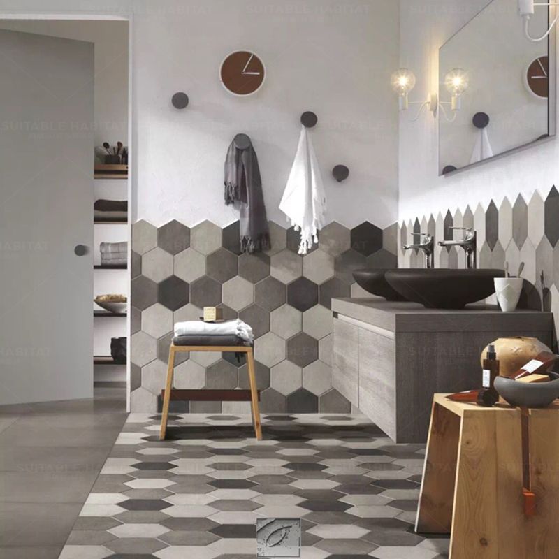 Porcelain Floor and Wall Tile Floor Singular Tile with No Pattern Clearhalo 'Floor Tiles & Wall Tiles' 'floor_tiles_wall_tiles' 'Flooring 'Home Improvement' 'home_improvement' 'home_improvement_floor_tiles_wall_tiles' Walls and Ceiling' 1200x1200_0bcb3d39-9233-4f56-9a44-f887c721a1e9