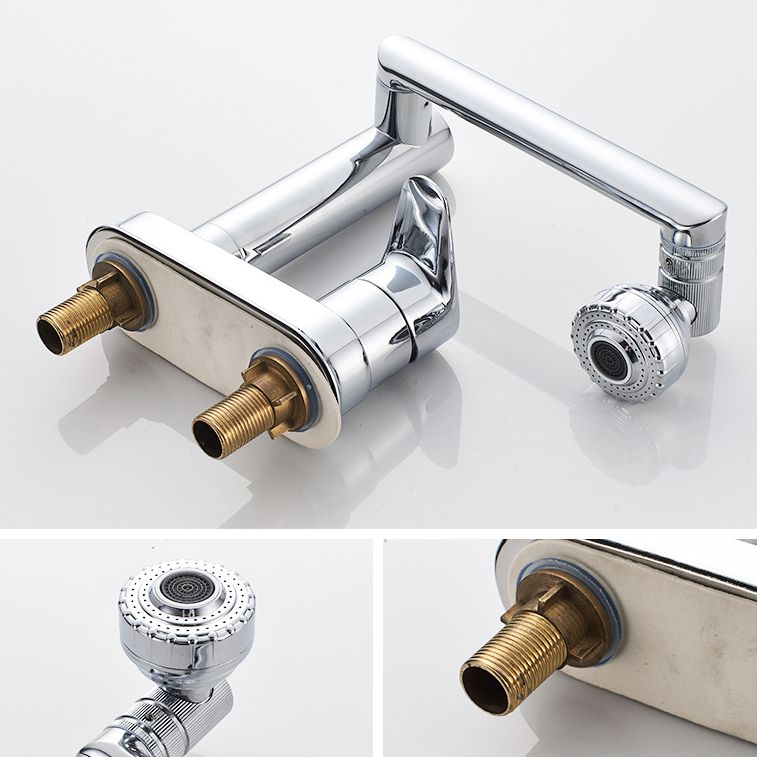 Modern 1-Handle Bathroom Sink Faucet 2 Hole Centerset Lavatory Faucet Clearhalo 'Bathroom Remodel & Bathroom Fixtures' 'Bathroom Sink Faucets' 'Bathroom Sinks & Faucet Components' 'bathroom_sink_faucets' 'Home Improvement' 'home_improvement' 'home_improvement_bathroom_sink_faucets' 1200x1200_0be91990-09b1-4ac1-9e83-c31134d534ab