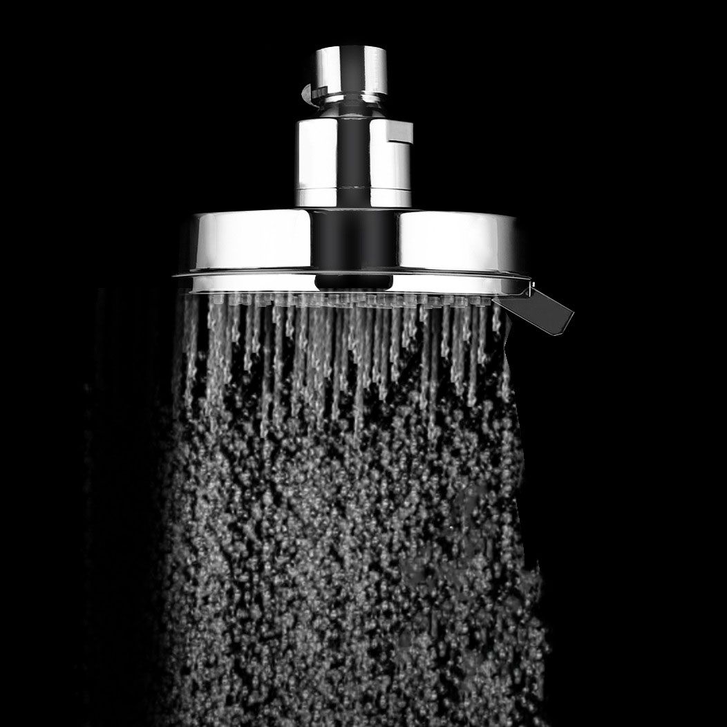 Bathroom Shower Head Standard Round Hand Shower Rain Fall Bathroom Shower Head Clearhalo 'Bathroom Remodel & Bathroom Fixtures' 'Home Improvement' 'home_improvement' 'home_improvement_shower_heads' 'Shower Heads' 'shower_heads' 'Showers & Bathtubs Plumbing' 'Showers & Bathtubs' 1200x1200_0befcc49-c260-4355-b313-95f93fb431a5
