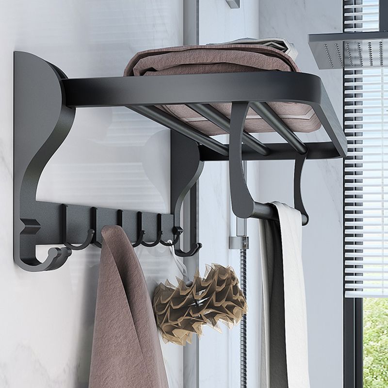 Modern Bathroom Hardware Set Matte Black Metal Bathroom Accessory Kit Anti-rust Clearhalo 'Bathroom Hardware Sets' 'Bathroom Hardware' 'Bathroom Remodel & Bathroom Fixtures' 'bathroom_hardware_sets' 'Home Improvement' 'home_improvement' 'home_improvement_bathroom_hardware_sets' 1200x1200_0c1cb613-f5c0-4cfb-8d9f-63c882b57c6c