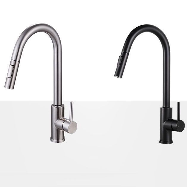 1-Handle Faucet Touch Stainless Steel with Water Dispenser Standard Kitchen Faucet Clearhalo 'Home Improvement' 'home_improvement' 'home_improvement_kitchen_faucets' 'Kitchen Faucets' 'Kitchen Remodel & Kitchen Fixtures' 'Kitchen Sinks & Faucet Components' 'kitchen_faucets' 1200x1200_0c220d70-63bc-4bcb-8724-a7f749aca6ea