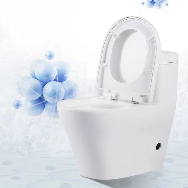 Porcelain Siphon Jet Toilet Floor Mounted One Piece Toilet Urine Toilet Clearhalo 'Bathroom Remodel & Bathroom Fixtures' 'Home Improvement' 'home_improvement' 'home_improvement_toilets' 'Toilets & Bidets' 'Toilets' 1200x1200_0c2abb96-52bb-4467-9c5e-956ed0439b98