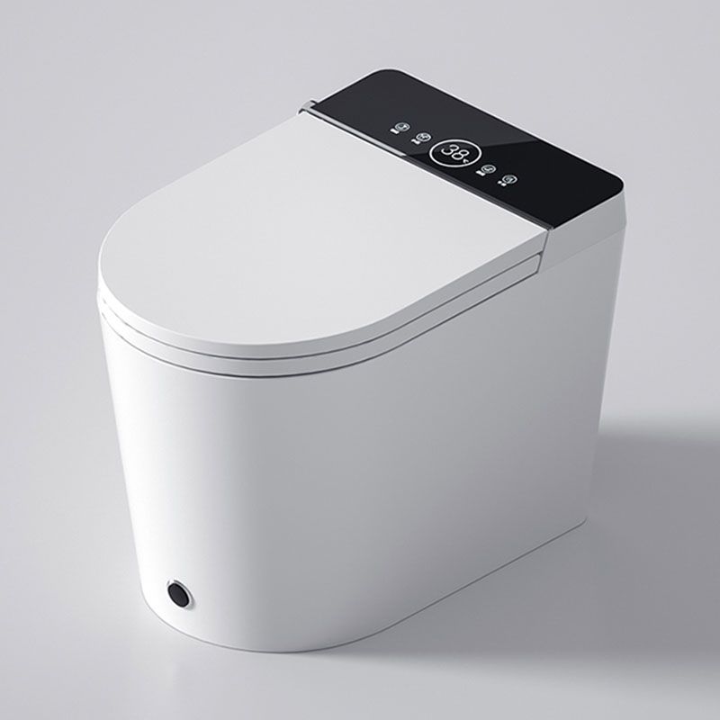 Contemporary 17.5" H Electronic Toilet Elongated Floor Standing Bidet Clearhalo 'Bathroom Remodel & Bathroom Fixtures' 'Bidets' 'Home Improvement' 'home_improvement' 'home_improvement_bidets' 'Toilets & Bidets' 1200x1200_0c3aeced-2cef-463c-a4f2-106e9b02483e