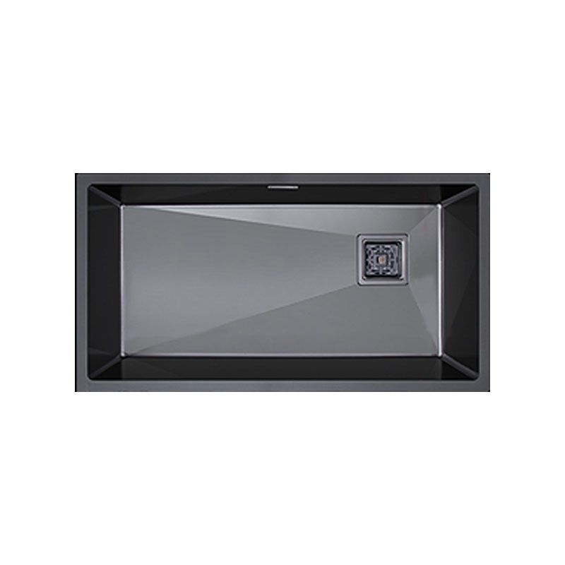 Classic Kitchen Sink Stainless Steel 1 Holes Kitchen Sink with Drain Strainer Kit Clearhalo 'Home Improvement' 'home_improvement' 'home_improvement_kitchen_sinks' 'Kitchen Remodel & Kitchen Fixtures' 'Kitchen Sinks & Faucet Components' 'Kitchen Sinks' 'kitchen_sinks' 1200x1200_0c4ae2db-eb33-43c6-af1d-c60121142668