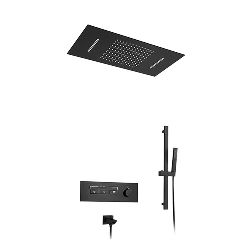 Contemporary Shower Set Dual Shower Head Thermostatic Wall Mounted Shower System Clearhalo 'Bathroom Remodel & Bathroom Fixtures' 'Home Improvement' 'home_improvement' 'home_improvement_shower_faucets' 'Shower Faucets & Systems' 'shower_faucets' 'Showers & Bathtubs Plumbing' 'Showers & Bathtubs' 1200x1200_0c6049ec-7d7f-44e3-88c9-54c849165295