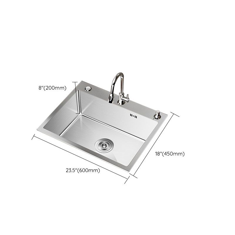 Modern Workstation Sink Stainless Steel with Drain Assembly and Faucet Kitchen Sink Clearhalo 'Home Improvement' 'home_improvement' 'home_improvement_kitchen_sinks' 'Kitchen Remodel & Kitchen Fixtures' 'Kitchen Sinks & Faucet Components' 'Kitchen Sinks' 'kitchen_sinks' 1200x1200_0c62341d-2568-4f69-afbd-ba8e39d84066
