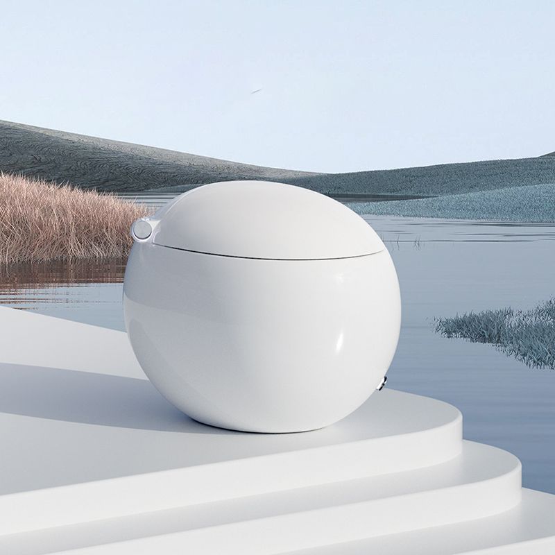 White Bidet Temperature Control Floor Mount Bidet,19.30" High Clearhalo 'Bathroom Remodel & Bathroom Fixtures' 'Bidets' 'Home Improvement' 'home_improvement' 'home_improvement_bidets' 'Toilets & Bidets' 1200x1200_0c86828f-5dec-43e0-b56e-dc524936af5b