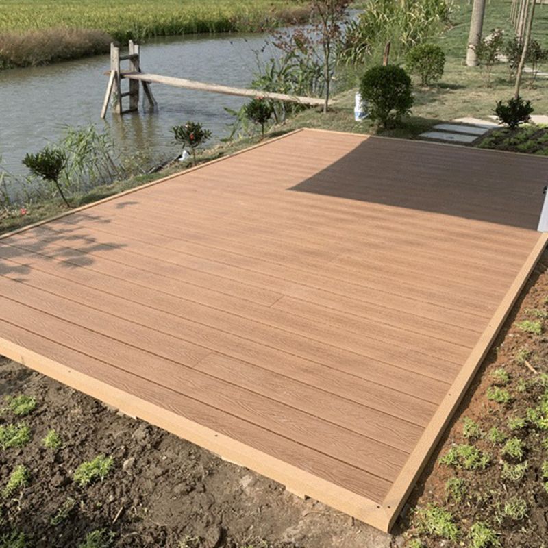 Deck Plank Outdoor Wooden Striped Pattern Waterproof Floor Board Clearhalo 'Home Improvement' 'home_improvement' 'home_improvement_outdoor_deck_tiles_planks' 'Outdoor Deck Tiles & Planks' 'Outdoor Flooring & Tile' 'Outdoor Remodel' 'outdoor_deck_tiles_planks' 1200x1200_0c89b4c0-d9f2-4417-8b82-87b30026992f