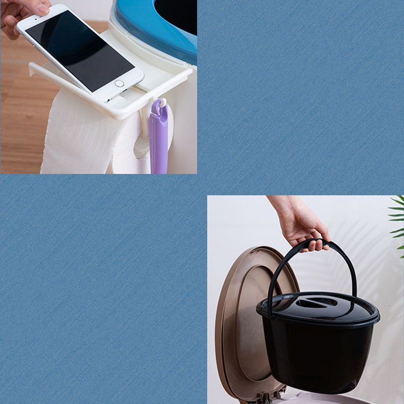 Modern Flush Toilet Plastic Round Floor Mount Toilet Bowl for Bathroom Clearhalo 'Bathroom Remodel & Bathroom Fixtures' 'Home Improvement' 'home_improvement' 'home_improvement_toilets' 'Toilets & Bidets' 'Toilets' 1200x1200_0c9b2d07-d6f3-43cb-803e-a409e3b3b06e