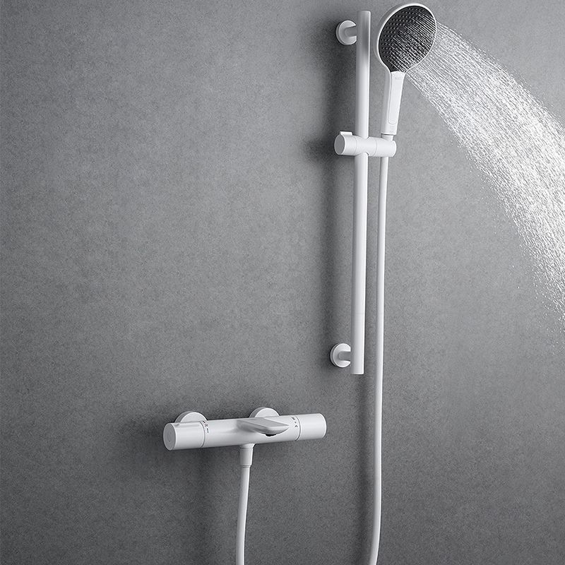 Shower Set Bathroom Shower Full Copper Household Shower Head Clearhalo 'Bathroom Remodel & Bathroom Fixtures' 'Home Improvement' 'home_improvement' 'home_improvement_shower_faucets' 'Shower Faucets & Systems' 'shower_faucets' 'Showers & Bathtubs Plumbing' 'Showers & Bathtubs' 1200x1200_0c9cece2-3096-41b3-9797-b30817ea4621