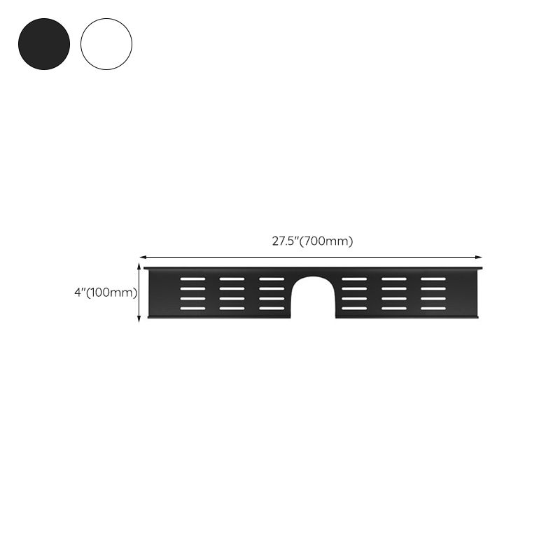2-Piece Modern Style Bathroom Hardware Set Bath Shelf in Aluminum Clearhalo 'Bathroom Hardware Sets' 'Bathroom Hardware' 'Bathroom Remodel & Bathroom Fixtures' 'bathroom_hardware_sets' 'Home Improvement' 'home_improvement' 'home_improvement_bathroom_hardware_sets' 1200x1200_0caa936f-3544-43a6-bc8a-0bba51829e3d