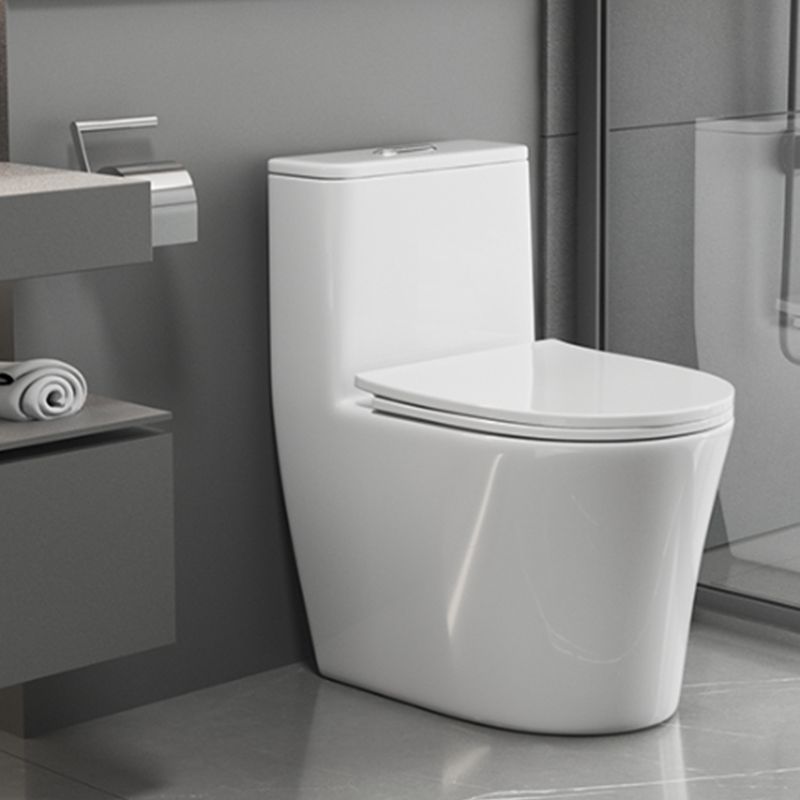Contemporary Floor Mount Flush Toilet Siphon Jet Toilet Bowl for Washroom Clearhalo 'Bathroom Remodel & Bathroom Fixtures' 'Home Improvement' 'home_improvement' 'home_improvement_toilets' 'Toilets & Bidets' 'Toilets' 1200x1200_0cb5efa9-4200-44b0-a6f2-0804c3a80e80