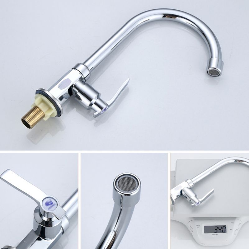 Modern Pull down Water Filler 1-Lever High Arch Kitchen Faucet with Deck Plate Clearhalo 'Home Improvement' 'home_improvement' 'home_improvement_kitchen_faucets' 'Kitchen Faucets' 'Kitchen Remodel & Kitchen Fixtures' 'Kitchen Sinks & Faucet Components' 'kitchen_faucets' 1200x1200_0ccbf50a-d412-4279-908b-cd78fe1c920a