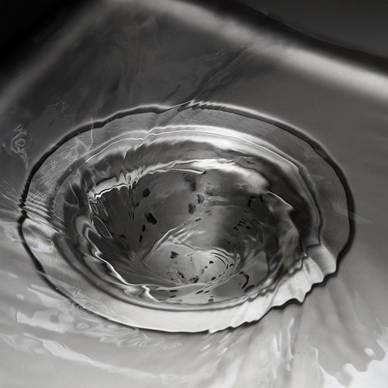 Stainless Steel Kitchen Sink Single Basin Kitchen Sink with Cutting-Board Clearhalo 'Home Improvement' 'home_improvement' 'home_improvement_kitchen_sinks' 'Kitchen Remodel & Kitchen Fixtures' 'Kitchen Sinks & Faucet Components' 'Kitchen Sinks' 'kitchen_sinks' 1200x1200_0ccc47d0-9b70-4425-b966-1bf5255a3386