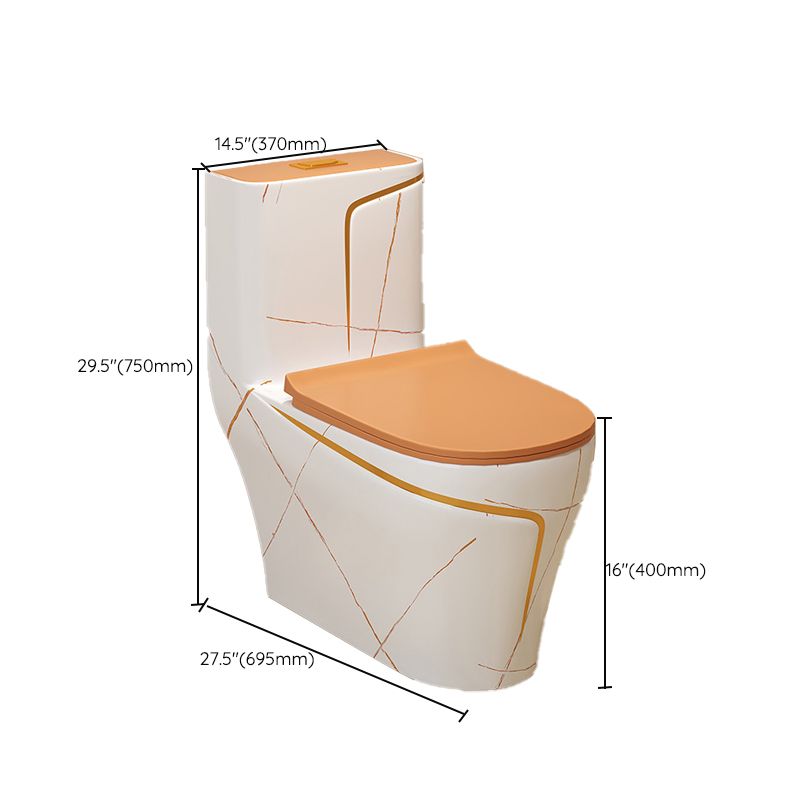 Traditional Orange Ceramic Flush Toilet Floor Mounted Urine Toilet for Washroom Clearhalo 'Bathroom Remodel & Bathroom Fixtures' 'Home Improvement' 'home_improvement' 'home_improvement_toilets' 'Toilets & Bidets' 'Toilets' 1200x1200_0ce2ea46-7416-4d92-9ff3-e191e5e62016