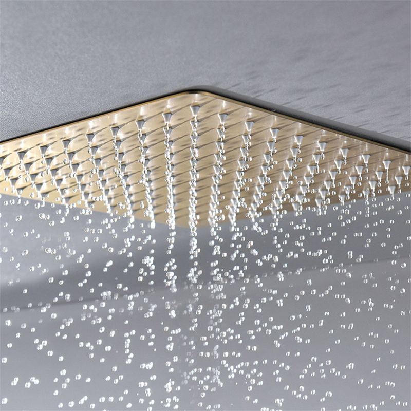 Modern Shower System Brass Temperature Control Fixed Shower Head Shower Combo Clearhalo 'Bathroom Remodel & Bathroom Fixtures' 'Home Improvement' 'home_improvement' 'home_improvement_shower_faucets' 'Shower Faucets & Systems' 'shower_faucets' 'Showers & Bathtubs Plumbing' 'Showers & Bathtubs' 1200x1200_0cef6706-5e29-4ea8-a0e7-e81a7bc19058