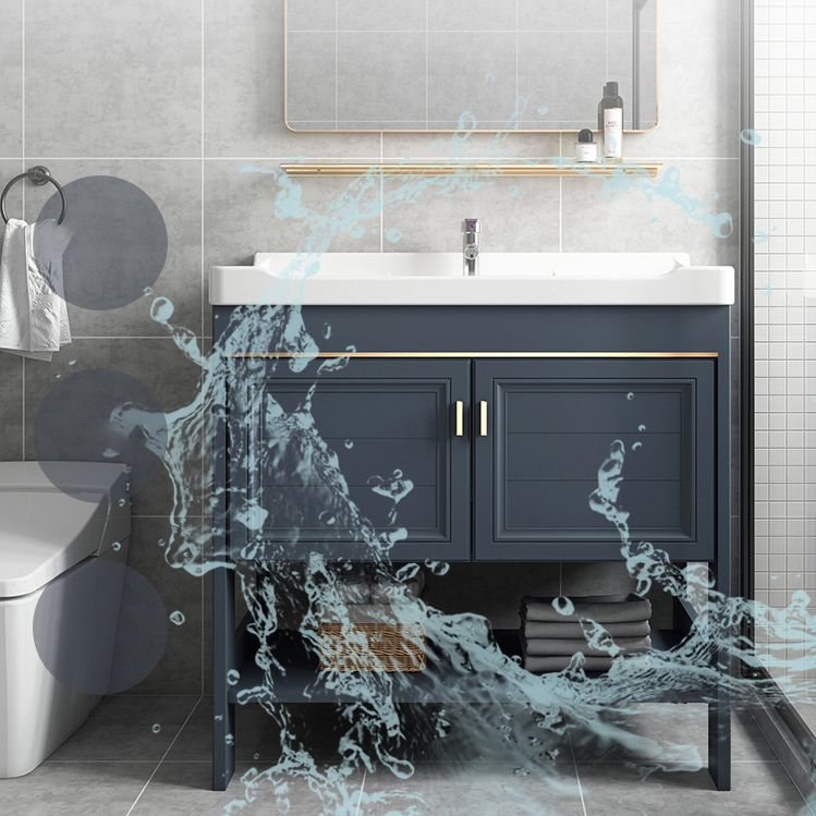 Glam Bathroom Vanity Set Freestanding Faucet Included Bathroom Sink Vanity Clearhalo 'Bathroom Remodel & Bathroom Fixtures' 'Bathroom Vanities' 'bathroom_vanities' 'Home Improvement' 'home_improvement' 'home_improvement_bathroom_vanities' 1200x1200_0d133e58-6d5f-43b5-9e7b-91ab62b61fb8