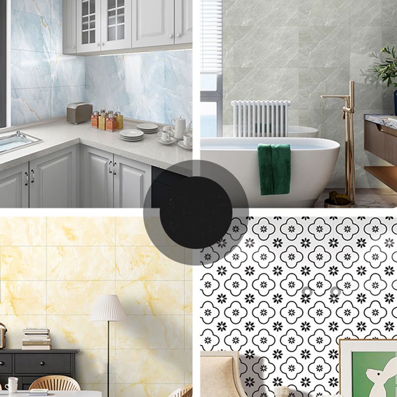 Rectangular Water-resistant Tile PVC Singular Peel & Stick Tile for Backsplash Wall Clearhalo 'Flooring 'Home Improvement' 'home_improvement' 'home_improvement_peel_stick_blacksplash' 'Peel & Stick Backsplash Tile' 'peel_stick_blacksplash' 'Walls & Ceilings' Walls and Ceiling' 1200x1200_0d6fa297-8efb-41e4-b390-505c965d9302