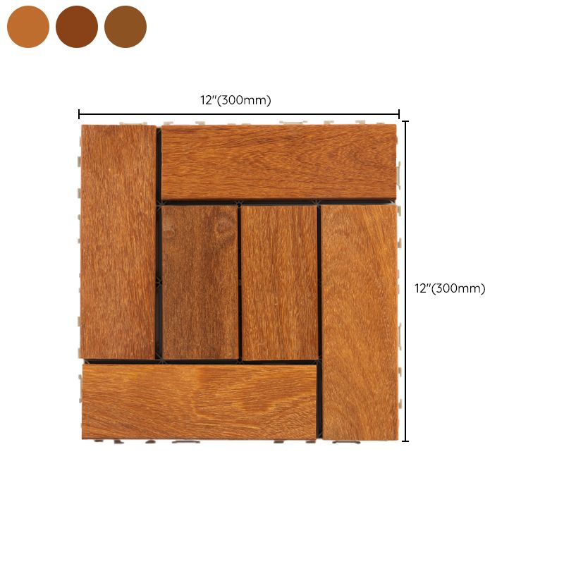 Interlocking Deck Tiles Wood Deck Flooring Tiles for Outdoor Patio Clearhalo 'Home Improvement' 'home_improvement' 'home_improvement_outdoor_deck_tiles_planks' 'Outdoor Deck Tiles & Planks' 'Outdoor Flooring & Tile' 'Outdoor Remodel' 'outdoor_deck_tiles_planks' 1200x1200_0d787f6f-327e-45f5-b2f1-ecf52b431c18