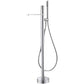 Floor Mounted Metal Freestanding Tub Filler Single Handle Freestanding Tub Filler Trim Clearhalo 'Bathroom Remodel & Bathroom Fixtures' 'Bathtub Faucets' 'bathtub_faucets' 'Home Improvement' 'home_improvement' 'home_improvement_bathtub_faucets' 1200x1200_0d85dc84-9fc1-49b6-a592-9b024324d69b