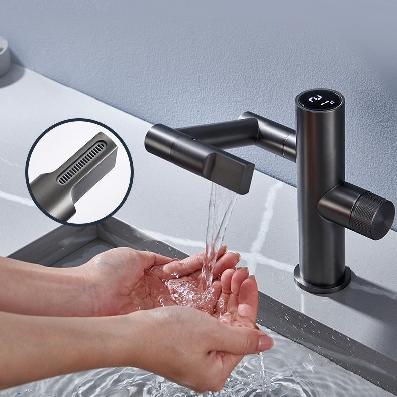 Contemporary Pull down Single Rotary Switch Kitchen Faucet Low Profile Faucet Clearhalo 'Home Improvement' 'home_improvement' 'home_improvement_kitchen_faucets' 'Kitchen Faucets' 'Kitchen Remodel & Kitchen Fixtures' 'Kitchen Sinks & Faucet Components' 'kitchen_faucets' 1200x1200_0d89a858-f31e-4eff-ba92-63f26d5a5bf4
