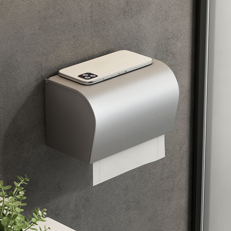 Contemporary Silver Metal Bath Hardware Set with Triangle Bath Shelf Clearhalo 'Bathroom Hardware Sets' 'Bathroom Hardware' 'Bathroom Remodel & Bathroom Fixtures' 'bathroom_hardware_sets' 'Home Improvement' 'home_improvement' 'home_improvement_bathroom_hardware_sets' 1200x1200_0d8fdeac-9fd6-4743-a411-9203afea7e30