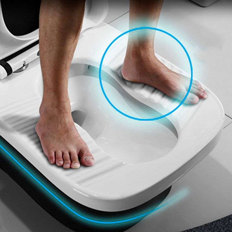 Siphon Jet Toilet Water Efficient Compact Toilet with Ceramic Glazed Surface Clearhalo 'Bathroom Remodel & Bathroom Fixtures' 'Home Improvement' 'home_improvement' 'home_improvement_toilets' 'Toilets & Bidets' 'Toilets' 1200x1200_0d95276e-8dd3-428b-bbe5-4dd8e58069a5