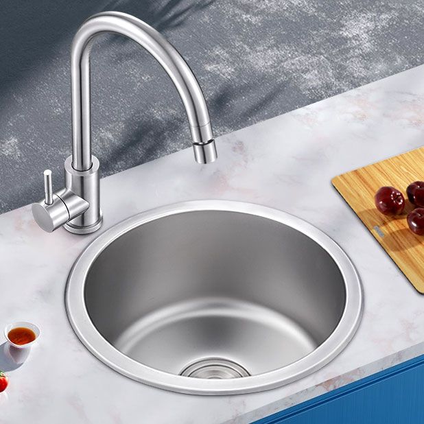 Contemporary Kitchen Sink Stainless Steel Kitchen Sink with Round Shape Clearhalo 'Home Improvement' 'home_improvement' 'home_improvement_kitchen_sinks' 'Kitchen Remodel & Kitchen Fixtures' 'Kitchen Sinks & Faucet Components' 'Kitchen Sinks' 'kitchen_sinks' 1200x1200_0d9bbfb3-d00e-409c-aec2-9823adb8f5a2
