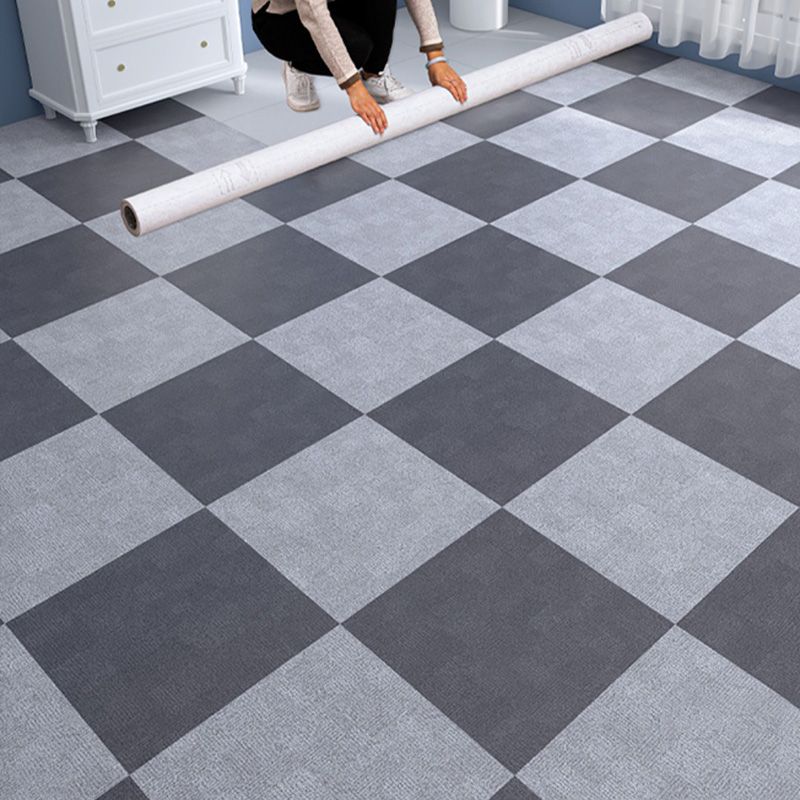 Home Indoor Vinyl Floor Coiled Marble Print Square PVC Vinyl Flooring Clearhalo 'Flooring 'Home Improvement' 'home_improvement' 'home_improvement_vinyl_flooring' 'Vinyl Flooring' 'vinyl_flooring' Walls and Ceiling' 1200x1200_0da81c11-1f2f-40a4-89d9-5853e42a5b47
