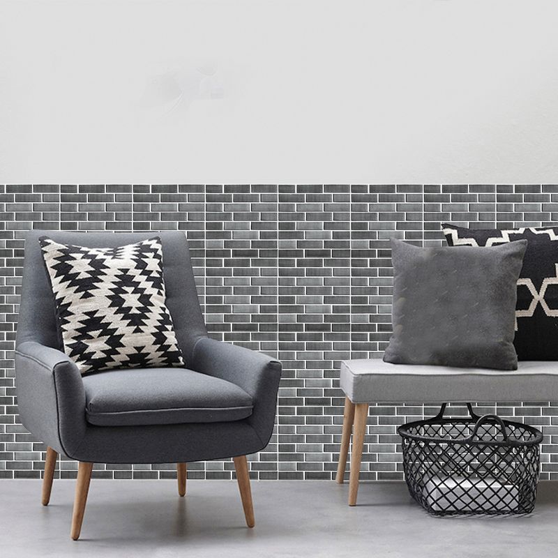 3D Plastic Backsplash Panels Industrial Waterproof Wall Paneling Clearhalo 'Flooring 'Home Improvement' 'home_improvement' 'home_improvement_wall_paneling' 'Wall Paneling' 'wall_paneling' 'Walls & Ceilings' Walls and Ceiling' 1200x1200_0daffc69-e115-4e4d-af05-54506b23f0a7