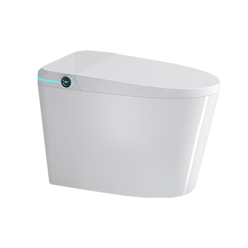 Elongated Smart Bidet White Ceramic One-Piece Smart Toilet Bidet Clearhalo 'Bathroom Remodel & Bathroom Fixtures' 'Bidets' 'Home Improvement' 'home_improvement' 'home_improvement_bidets' 'Toilets & Bidets' 1200x1200_0db03734-5654-4199-a69d-af6a412f80a9