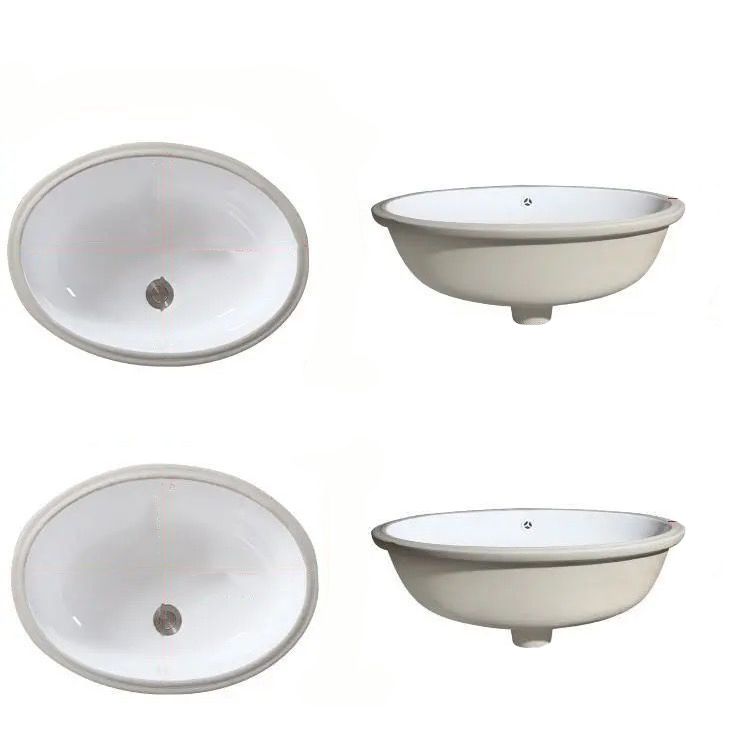 Modern Undermount Vanity Sink Oval Porcelain with Pop-Up Drain Bathroom Sink Clearhalo 'Bathroom Remodel & Bathroom Fixtures' 'Bathroom Sinks & Faucet Components' 'Bathroom Sinks' 'bathroom_sink' 'Home Improvement' 'home_improvement' 'home_improvement_bathroom_sink' 1200x1200_0db5e4f8-fa6f-4e96-bf3b-ad56e2a21b9f