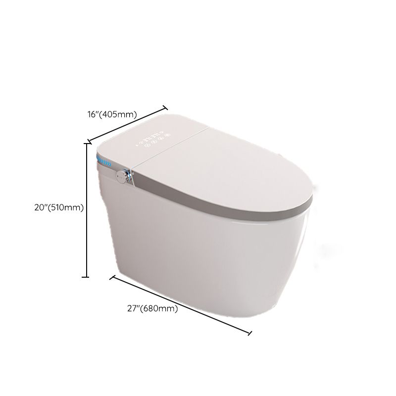 Modern Siphon Jet Toilet Floor Mounted One Piece Toilet Bowl Toilet Clearhalo 'Bathroom Remodel & Bathroom Fixtures' 'Home Improvement' 'home_improvement' 'home_improvement_toilets' 'Toilets & Bidets' 'Toilets' 1200x1200_0dbc8c4e-67f9-4961-8888-dd9b13dab676