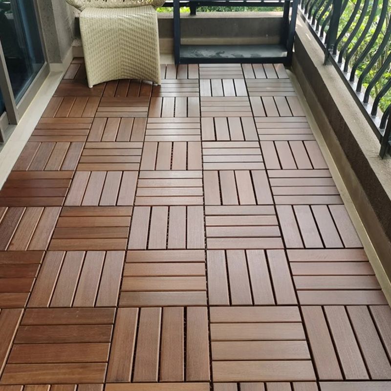 Striped Pattern Nailed Decking Tiles Composite Tile Kit Outdoor Patio Clearhalo 'Home Improvement' 'home_improvement' 'home_improvement_outdoor_deck_tiles_planks' 'Outdoor Deck Tiles & Planks' 'Outdoor Flooring & Tile' 'Outdoor Remodel' 'outdoor_deck_tiles_planks' 1200x1200_0e06e869-4ef9-4cfc-894d-2a82c1d05177
