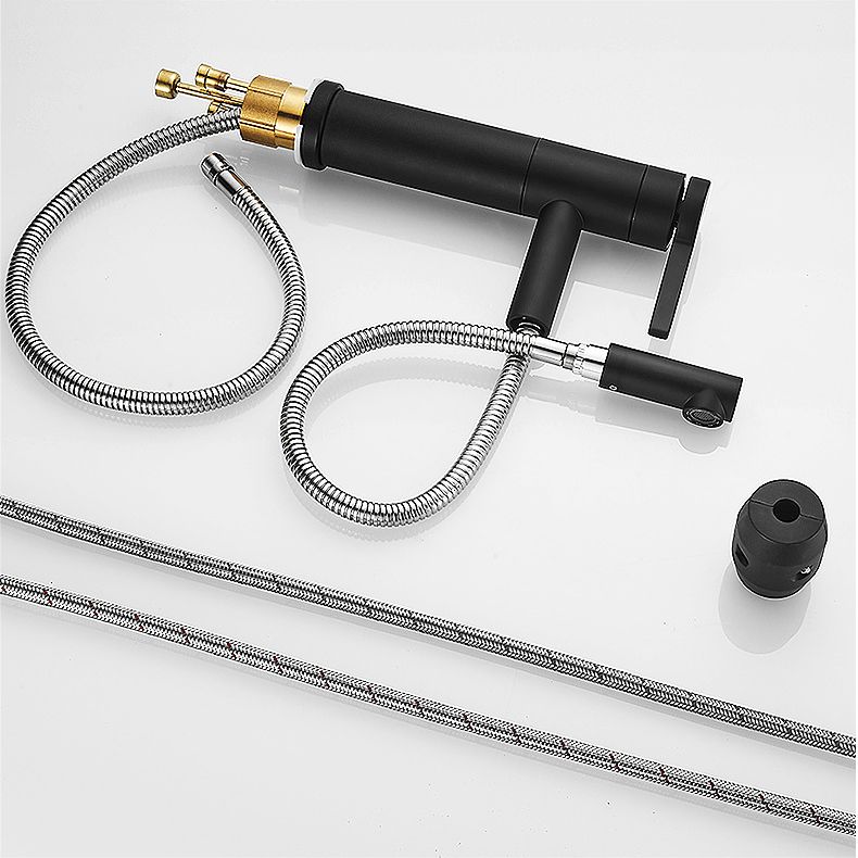 Lever Handle Faucet Glam Style Swivel Spout Faucet for Bathroom Clearhalo 'Bathroom Remodel & Bathroom Fixtures' 'Bathroom Sink Faucets' 'Bathroom Sinks & Faucet Components' 'bathroom_sink_faucets' 'Home Improvement' 'home_improvement' 'home_improvement_bathroom_sink_faucets' 1200x1200_0e4208bc-e23d-48f5-a6fd-b8541cf433fc