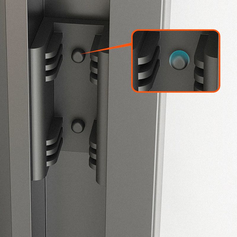 Semi Frameless Single Move Thickened Tempered Glass Shower Door Clearhalo 'Bathroom Remodel & Bathroom Fixtures' 'Home Improvement' 'home_improvement' 'home_improvement_shower_tub_doors' 'Shower and Tub Doors' 'shower_tub_doors' 'Showers & Bathtubs' 1200x1200_0e77d761-2a35-448e-885f-306aa44d7ce1