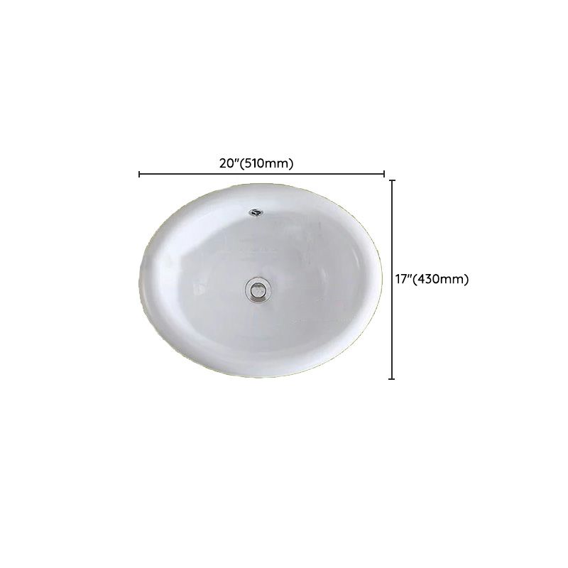 Traditional Drop-in Bathroom Sink Oval Porcelain with Faucet Basin Sink Clearhalo 'Bathroom Remodel & Bathroom Fixtures' 'Bathroom Sinks & Faucet Components' 'Bathroom Sinks' 'bathroom_sink' 'Home Improvement' 'home_improvement' 'home_improvement_bathroom_sink' 1200x1200_0ece6149-ed32-4c52-b4ac-0b30b6f5fcc0