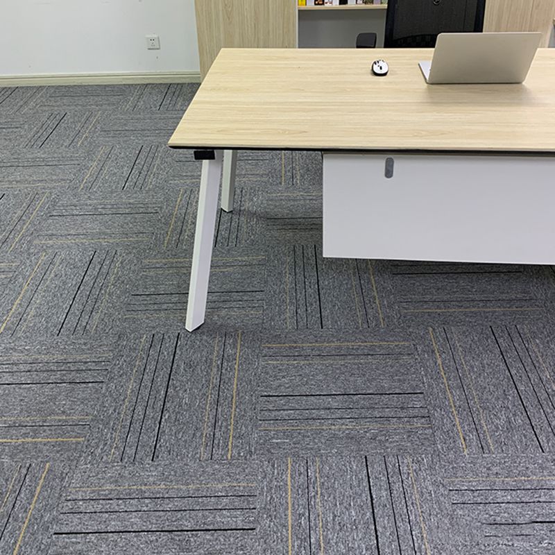 Carpet Tile 20" X 20" Level Loop Bedroom Non-Skid Carpet Floor Tile Clearhalo 'Carpet Tiles & Carpet Squares' 'carpet_tiles_carpet_squares' 'Flooring 'Home Improvement' 'home_improvement' 'home_improvement_carpet_tiles_carpet_squares' Walls and Ceiling' 1200x1200_0f3509f4-77b6-4c1d-87b9-e1b35ea4417f