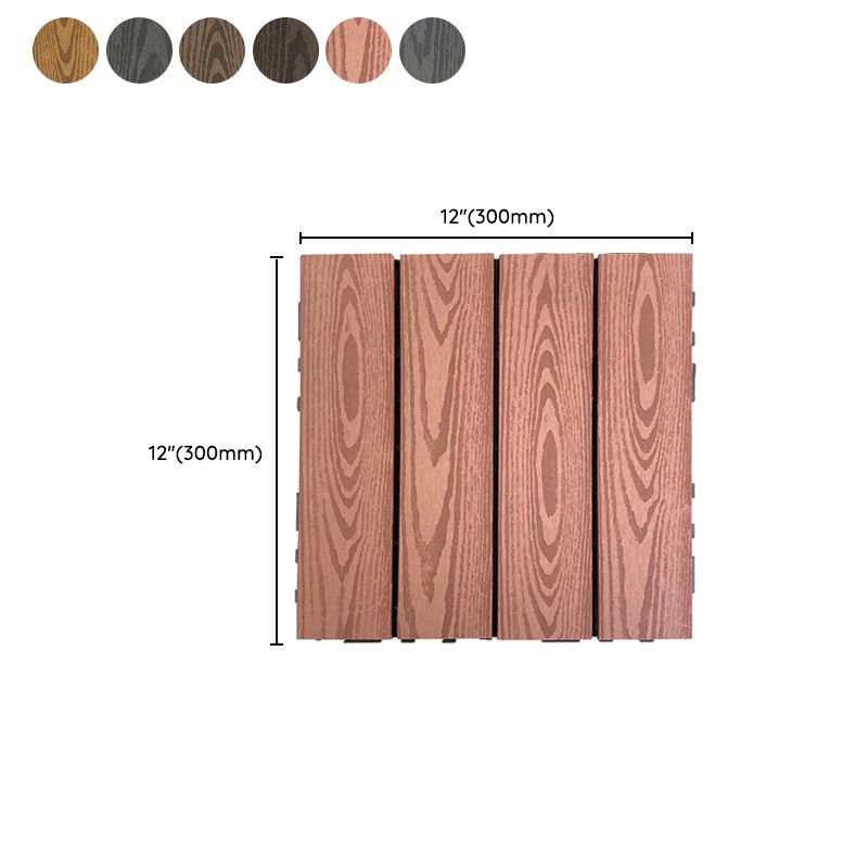 Composite Square Decking Tiles Interlocking Striped Pattern Patio Flooring Tiles Clearhalo 'Home Improvement' 'home_improvement' 'home_improvement_outdoor_deck_tiles_planks' 'Outdoor Deck Tiles & Planks' 'Outdoor Flooring & Tile' 'Outdoor Remodel' 'outdoor_deck_tiles_planks' 1200x1200_0f36bce8-7ec3-4fe6-8a8e-8e5ca46d402e