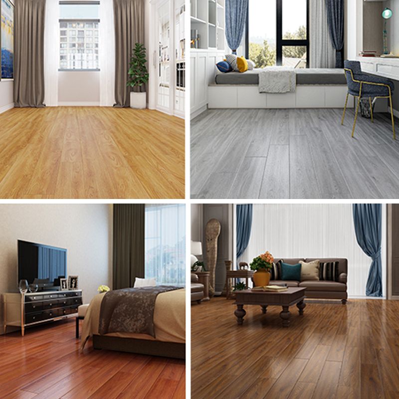 Solid Wood Laminate Floor Modern Style Laminate Floor with Scratch Resistant Clearhalo 'Flooring 'Home Improvement' 'home_improvement' 'home_improvement_laminate_flooring' 'Laminate Flooring' 'laminate_flooring' Walls and Ceiling' 1200x1200_0fb07b12-6960-44b2-8256-6b95246ff006