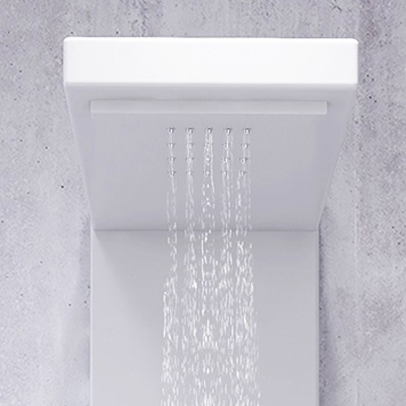 Shower Set White Shower Screen Intelligent Constant Temperature Bathroom Shower Head Clearhalo 'Bathroom Remodel & Bathroom Fixtures' 'Home Improvement' 'home_improvement' 'home_improvement_shower_faucets' 'Shower Faucets & Systems' 'shower_faucets' 'Showers & Bathtubs Plumbing' 'Showers & Bathtubs' 1200x1200_0fbe0c13-a49f-45ff-b517-869adec7125c