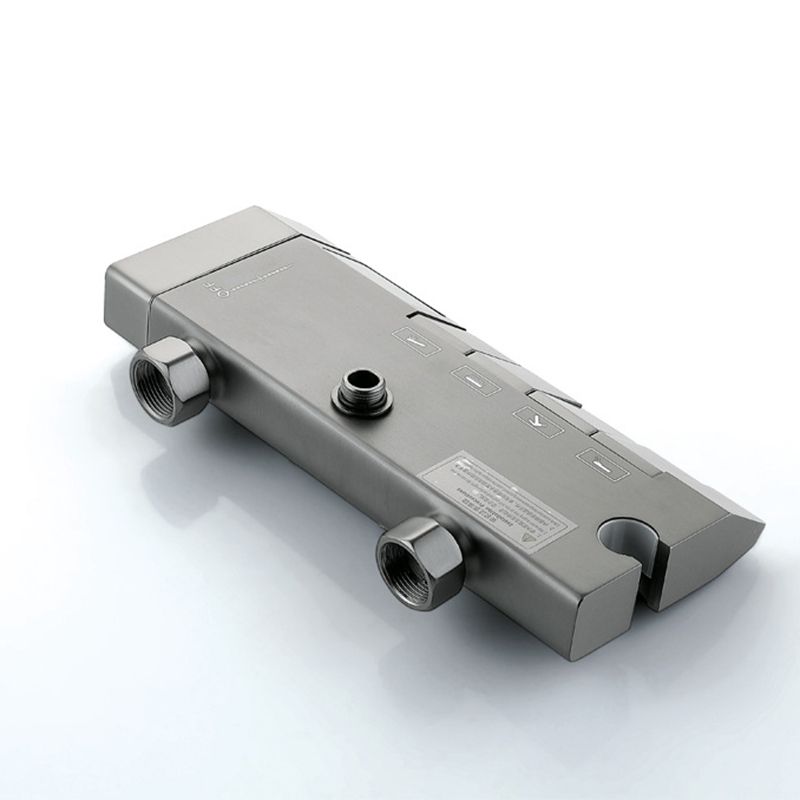 Wall Mounted Modern Square Metal Shower Brass Shower Head Shower Faucet Clearhalo 'Bathroom Remodel & Bathroom Fixtures' 'Home Improvement' 'home_improvement' 'home_improvement_shower_faucets' 'Shower Faucets & Systems' 'shower_faucets' 'Showers & Bathtubs Plumbing' 'Showers & Bathtubs' 1200x1200_0fc70675-cd21-4300-9273-d70565b3bec8