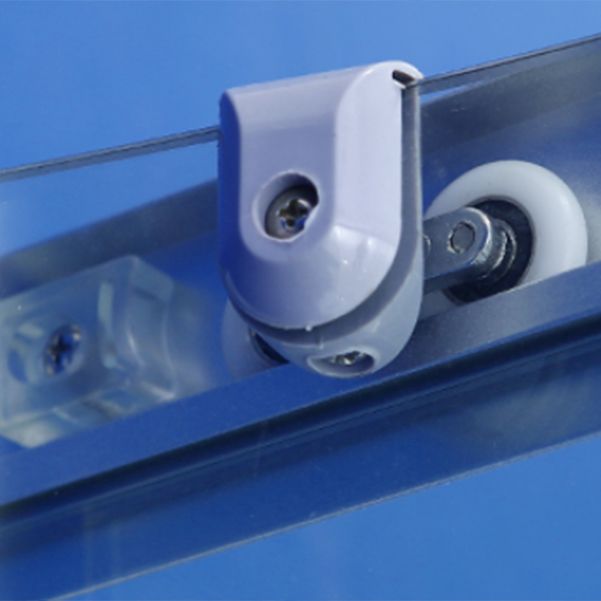 Round Double Sliding Door Shower Enclosure Tempered Glass Shower Enclosure Clearhalo 'Bathroom Remodel & Bathroom Fixtures' 'Home Improvement' 'home_improvement' 'home_improvement_shower_stalls_enclosures' 'Shower Stalls & Enclosures' 'shower_stalls_enclosures' 'Showers & Bathtubs' 1200x1200_0fca25ed-83f9-4a56-b78b-73c09d377679