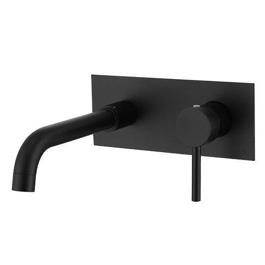 Glam Style Faucet Single Handle Wall Mounted Faucet for Bathroom Clearhalo 'Bathroom Remodel & Bathroom Fixtures' 'Bathroom Sink Faucets' 'Bathroom Sinks & Faucet Components' 'bathroom_sink_faucets' 'Home Improvement' 'home_improvement' 'home_improvement_bathroom_sink_faucets' 1200x1200_0fe43175-e7b0-411b-8fda-389dba45d108