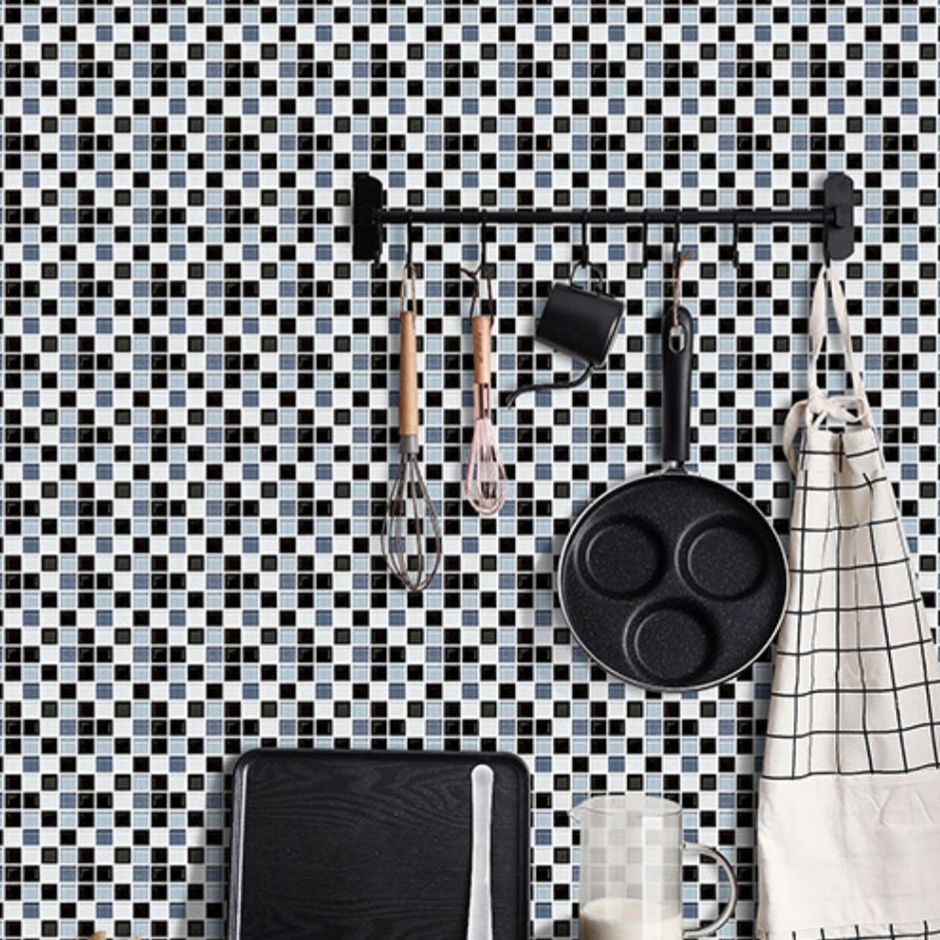 Mosaic Tile Peel and Stick Tile Plastic Waterproof Peel & Stick Mosaic Tile Clearhalo 'Flooring 'Home Improvement' 'home_improvement' 'home_improvement_peel_stick_blacksplash' 'Peel & Stick Backsplash Tile' 'peel_stick_blacksplash' 'Walls & Ceilings' Walls and Ceiling' 1200x1200_0ff6e8ff-99df-4da4-b9c6-8e51ec11f7bf