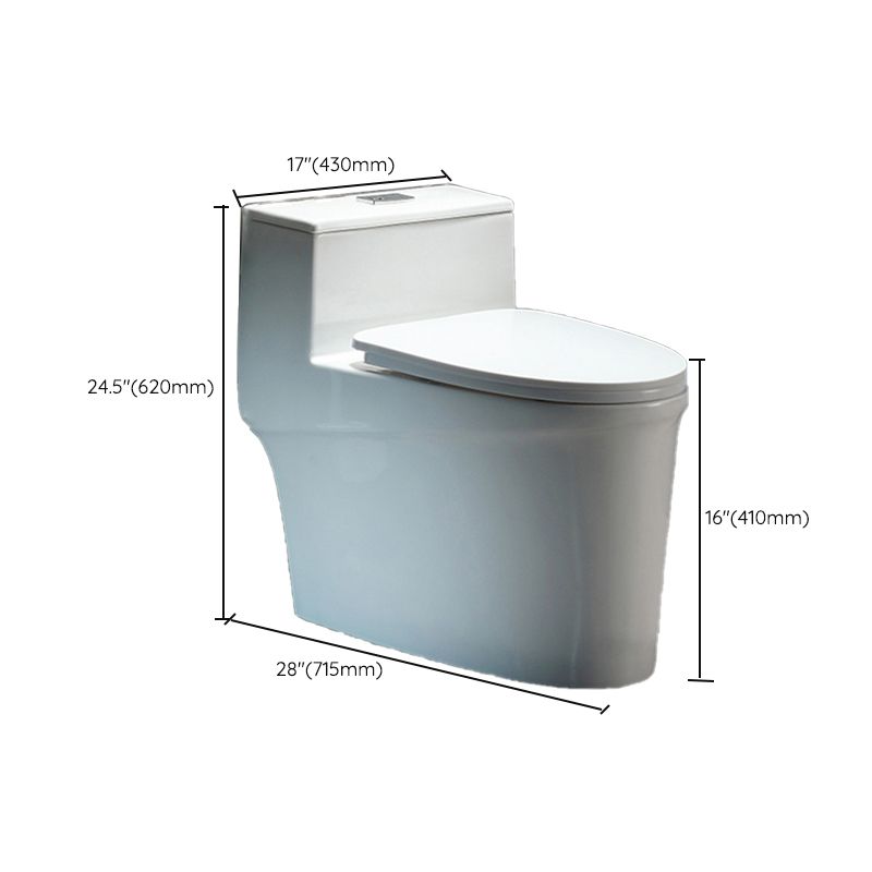 Contemporary 1 Piece Flush Toilet White Floor Mounted Urine Toilet for Washroom Clearhalo 'Bathroom Remodel & Bathroom Fixtures' 'Home Improvement' 'home_improvement' 'home_improvement_toilets' 'Toilets & Bidets' 'Toilets' 1200x1200_1023a949-802c-4788-a74e-70879819ffbf