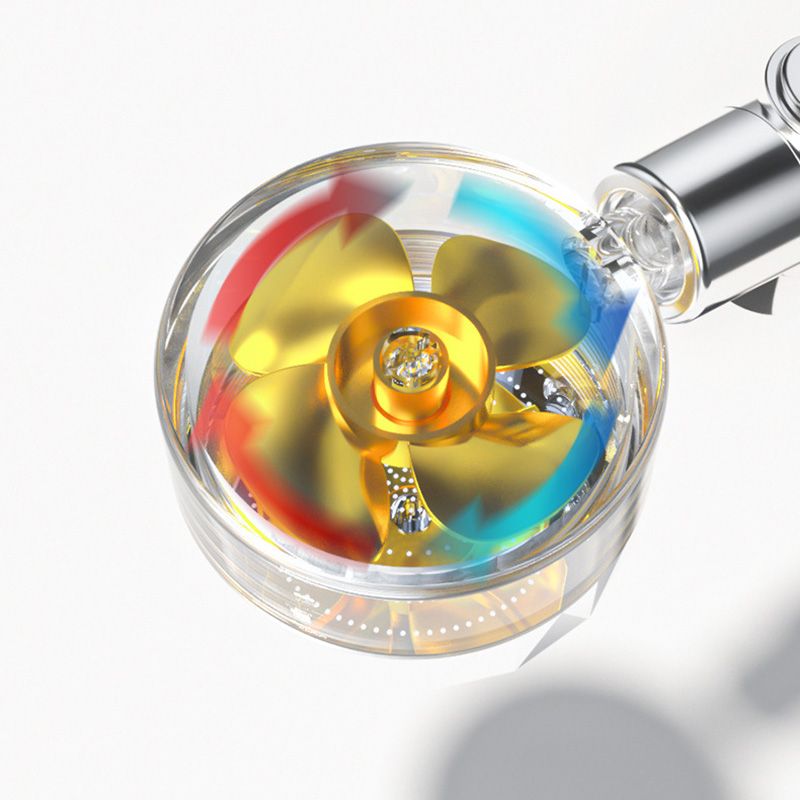 Modern Style Handheld Shower Head Plastic Shower Head with Adjustable Water Flow Clearhalo 'Bathroom Remodel & Bathroom Fixtures' 'Home Improvement' 'home_improvement' 'home_improvement_shower_heads' 'Shower Heads' 'shower_heads' 'Showers & Bathtubs Plumbing' 'Showers & Bathtubs' 1200x1200_104d3baf-482b-45ba-9085-9a5a289b8423