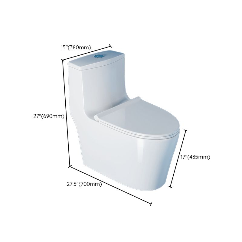 Contemporary Floor Mounted Toilet Bowl One-Piece Toilet for Washroom Clearhalo 'Bathroom Remodel & Bathroom Fixtures' 'Home Improvement' 'home_improvement' 'home_improvement_toilets' 'Toilets & Bidets' 'Toilets' 1200x1200_106659a5-dc46-47f2-b080-b5ac08703236